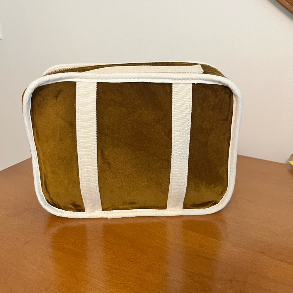 Sezane Brown and Cream Travel Bag - Picture 2 of 12